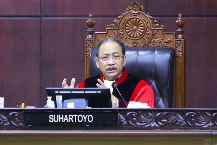 Suhartoyo Ketua Mahkamah Konstitusi (MK). Foto: Instagram @mahkamahkonstitusi