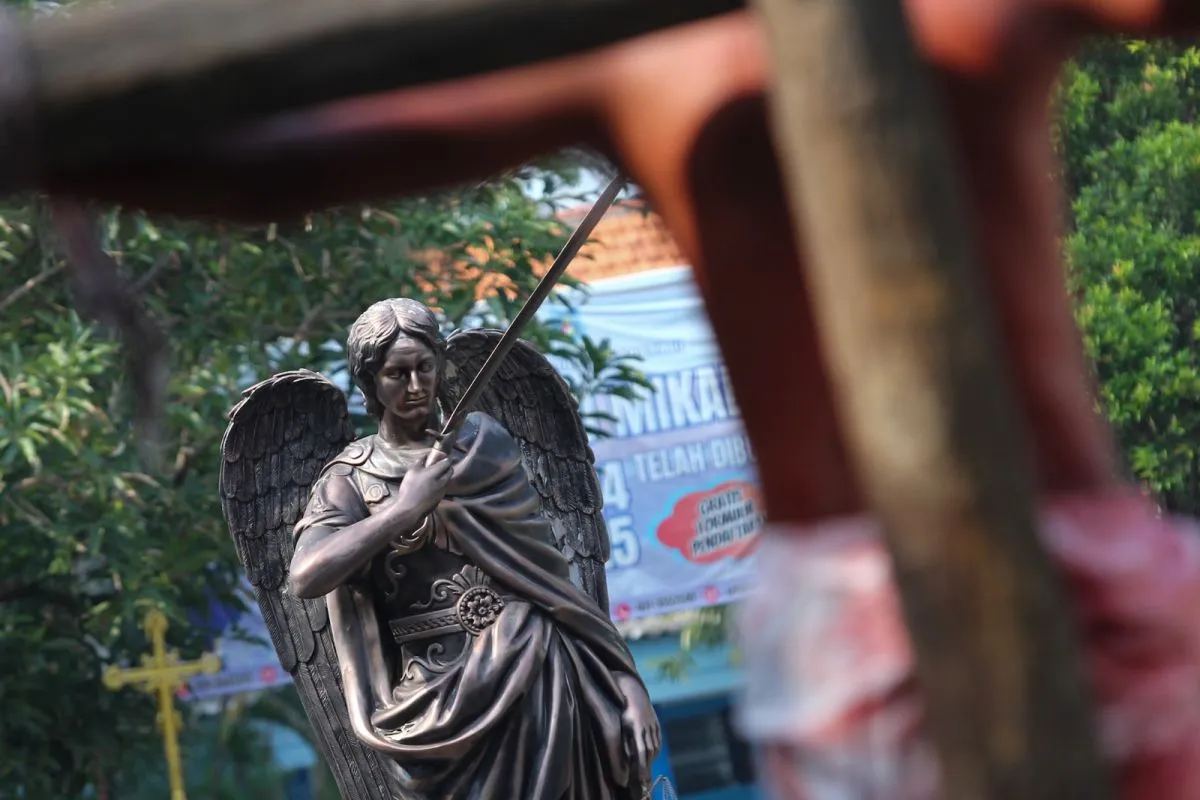 Umat Kristiani di Surabaya Gelar Visualisasi Jalan Salib