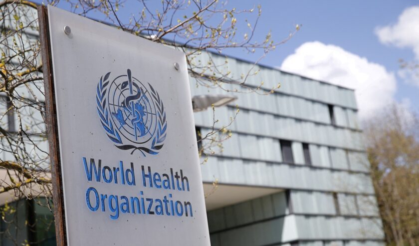 Gedung Organisasi Kesehatan Dunia (WHO) di Jenewa, Swiss pada 6 April 2021. Foto: Reuters