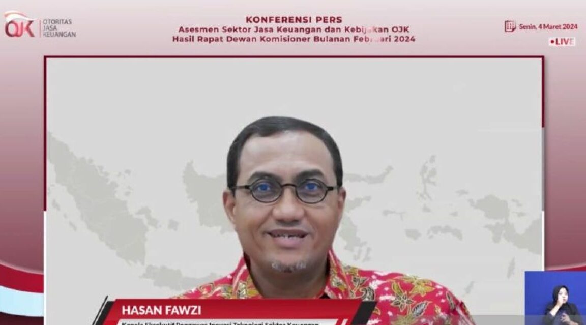 Hasan Fawzi Kepala Eksekutif Pengawas Inovasi Teknologi Sektor Keuangan, Aset Keuangan Digital, dan Aset Kripto OJK