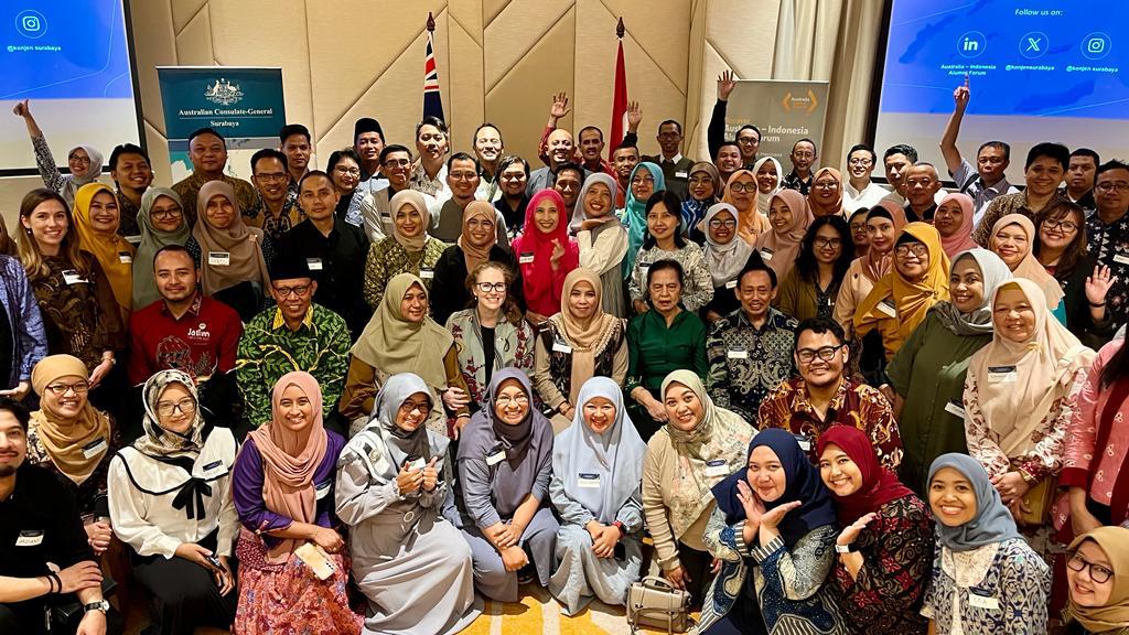 "Buka Puasa bersama Alumni Australia 2024" pada 14 Maret 2024 di Hotel Grand Mercure Malang untuk memperingati 75 tahun hubungan diplomatik antara Australia dan Indonesia. Foto: Konjen Australia