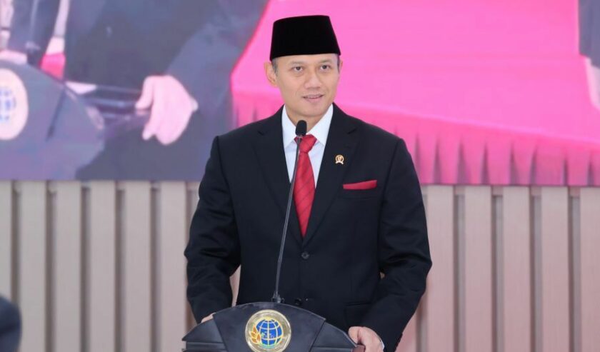 Agus Harimurti Yudhoyono (AHY) Menteri Agraria dan Tata Ruang/Kepala Badan Pertanahan Nasional (ATR/BPN)