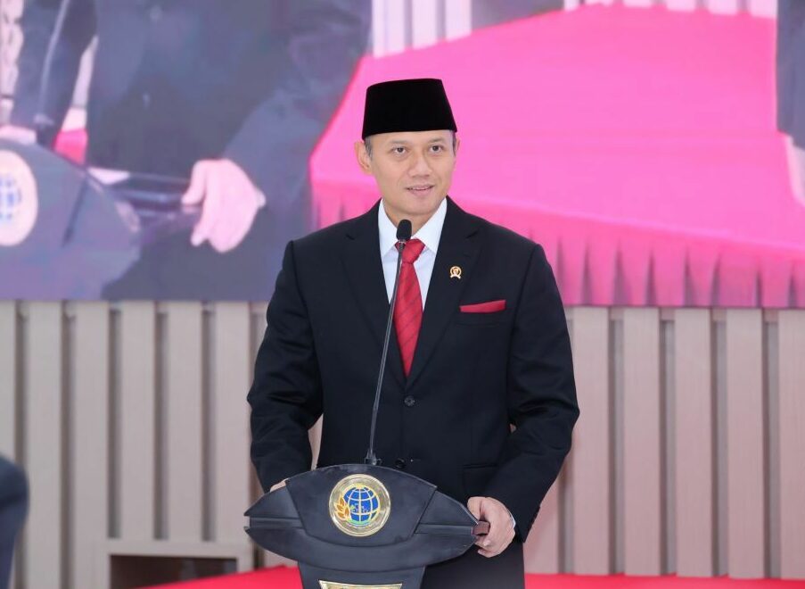 Agus Harimurti Yudhoyono (AHY) Menteri Agraria dan Tata Ruang/Kepala Badan Pertanahan Nasional (ATR/BPN)