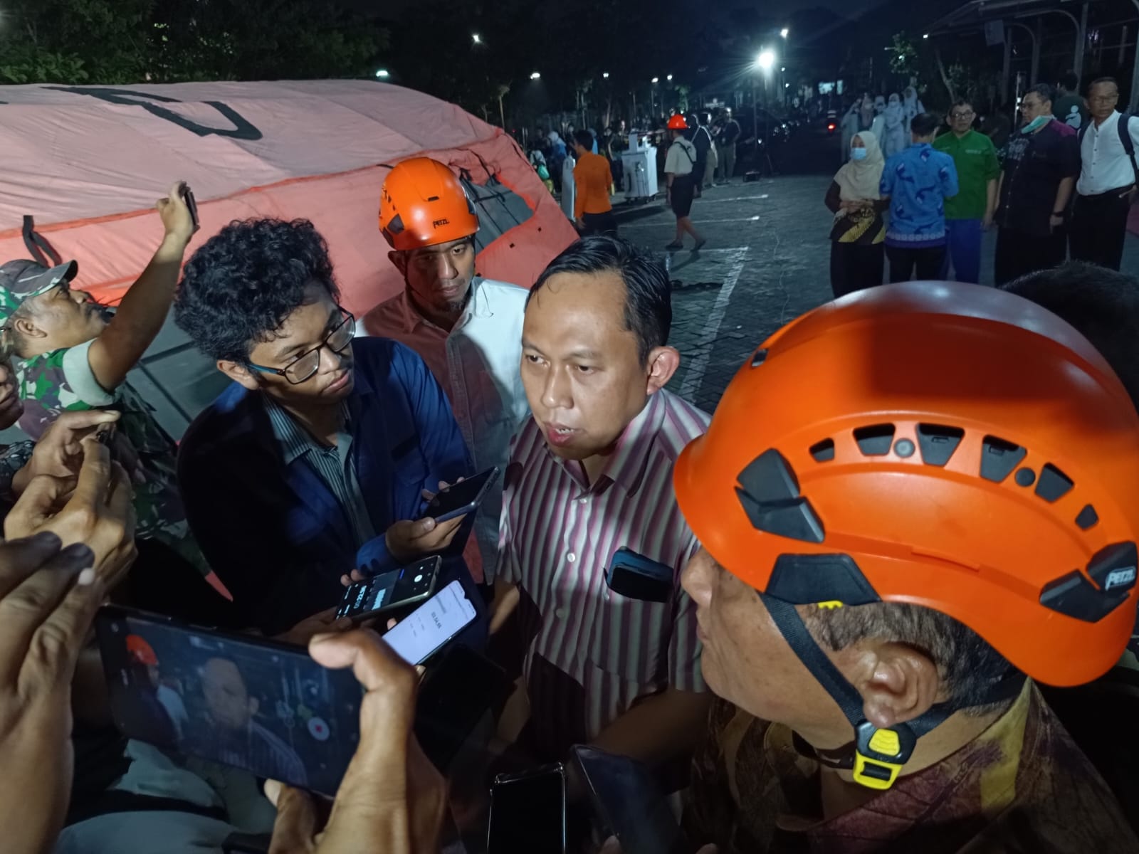 Cahyo Wibisono Manajer Penunjang Medis RS Unair Surabaya