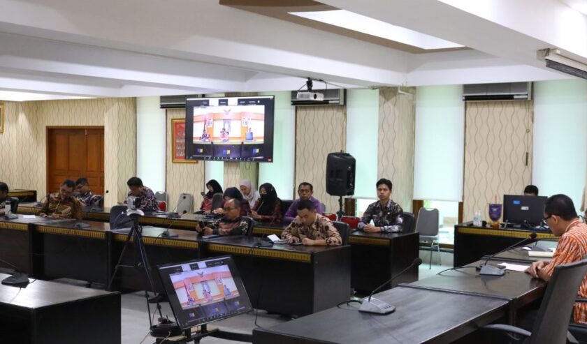 Sosialisasi percepatan pelaksanaan reformasi birokrasi oleh Badan Strategi Kebijakan Dalam Negeri (BSKDN) Kementerian Dalam Negeri (Kemendagri) di Aula BSKDN, Kemendagri, Jakarta, Kamis (7/3/2024). Foto : Antara