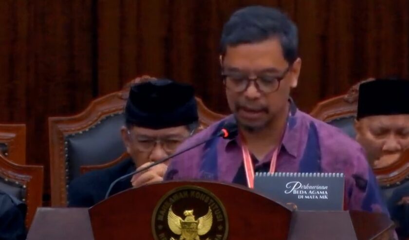 Andre Putra Hermawan Saksi dari KPU RI