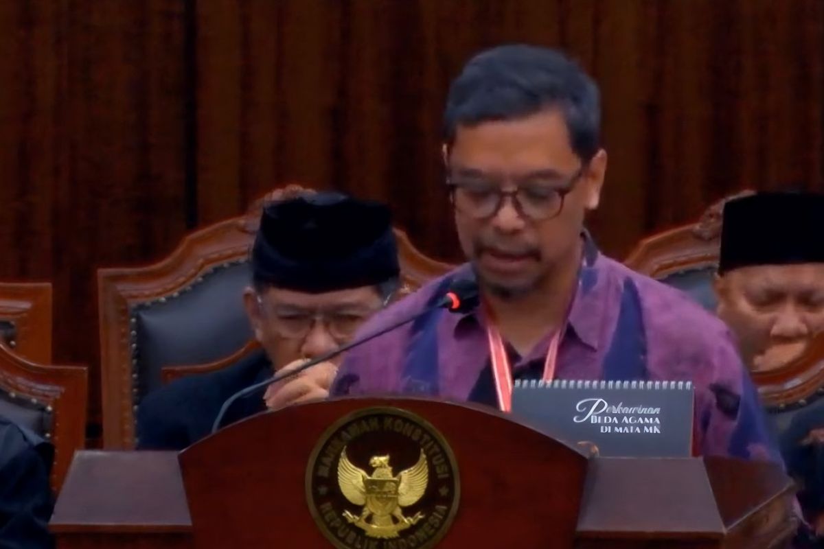 Andre Putra Hermawan Saksi dari KPU RI