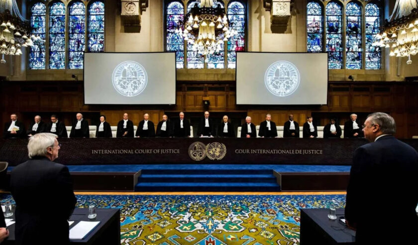Ilustrasi Mahkamah Internasional di Den Haag Belanda