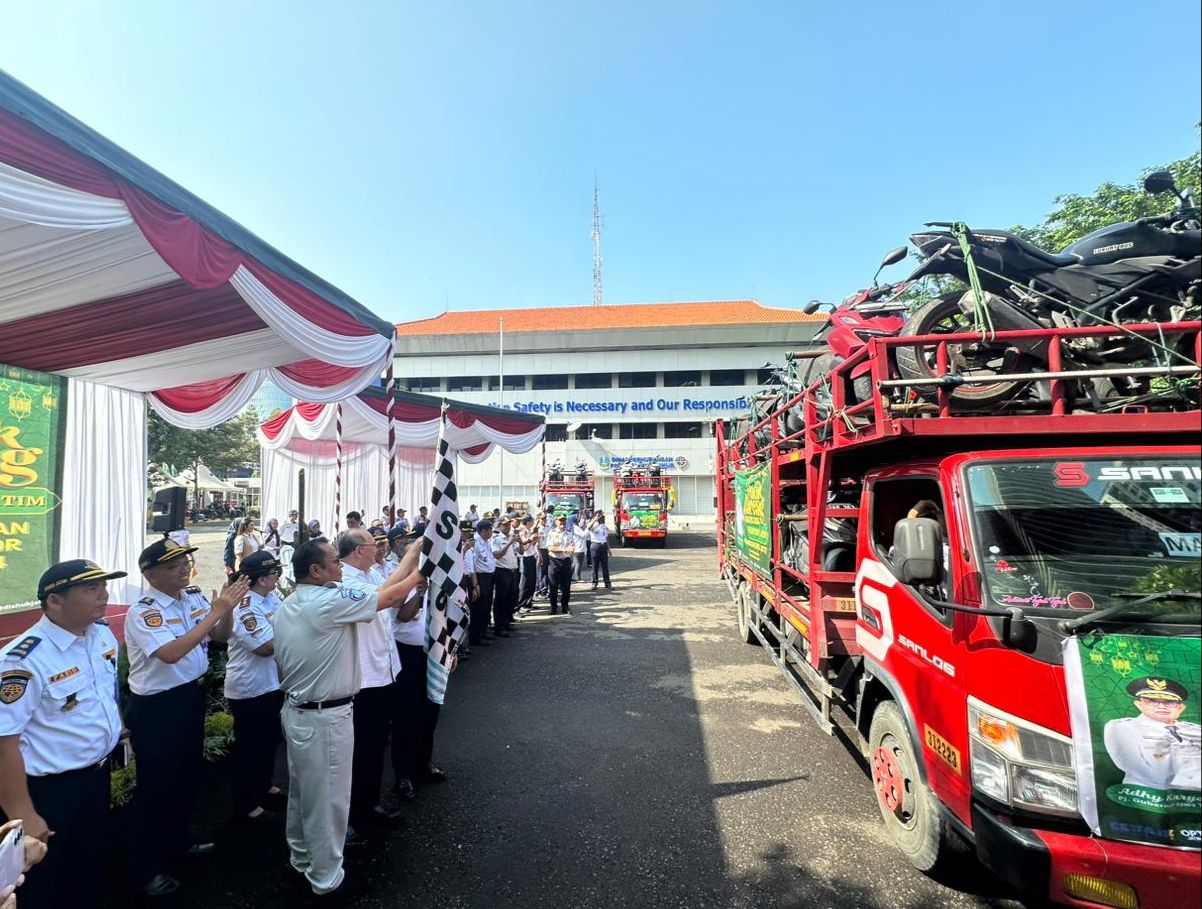 Pengangkutan Motor pemudik (1)