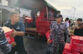 Bantuan Kemensos untuk korban erupsi gunung ruang