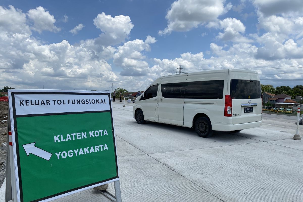 Jalan Tol Solo-Yogyakarta di Solo, Jawa Tengah