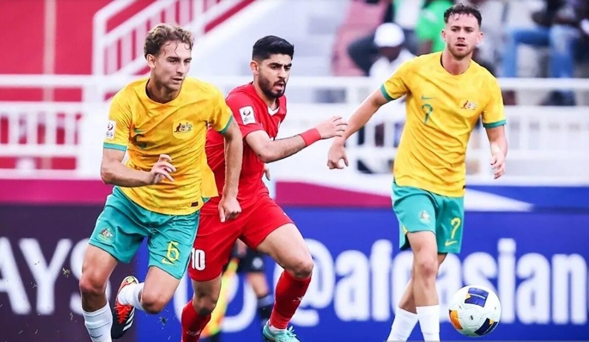 Laga pembukaan Piala Asia U-23 2024 antara Australia U-23 vs Yordania U-23 berakhir imbang tanpa gol di Doha, Qatar, Senin (15/4/2024). Foto: AntaraLaga pembukaan Piala Asia U-23 2024 antara Australia U-23 vs Yordania U-23 berakhir imbang tanpa gol di Doha, Qatar, Senin (15/4/2024). Foto: AFC