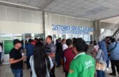 Bandara Sam Ratulangi (Samrat) di Manado, pasca erupsi Gunung Ruang, Selasa (30/4/2024).