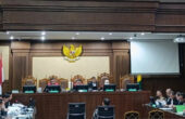Sidang pemeriksaan saksi kasus pemerasan dan gratifikasi di lingkungan Kementan RI dengan terdakwa Syahrul Yasin Limpo di Pengadilan Tindak Pidana Korupsi (Tipikor) Jakarta, Rabu (17/4/2024).