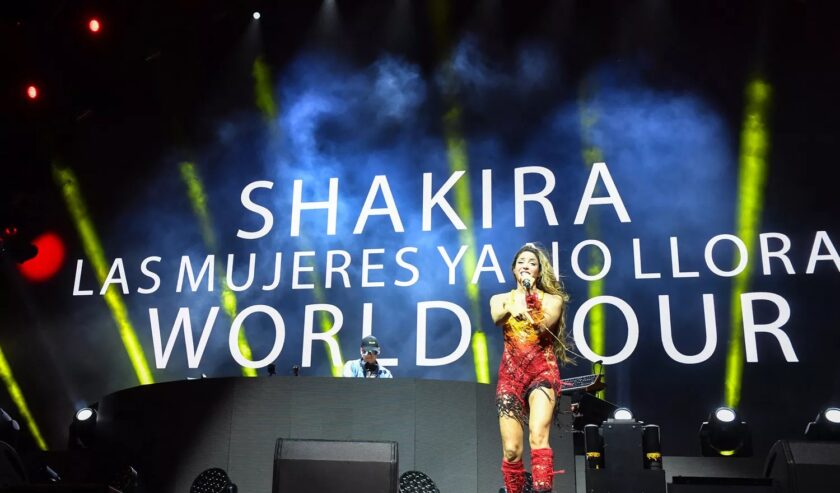 Shakira mengumumkan akan melakukan tur dunia saat hadir di Festival Musik dan Seni Coachella Valley 2024 pada hari Jumat (12/4/2024). FOto: People