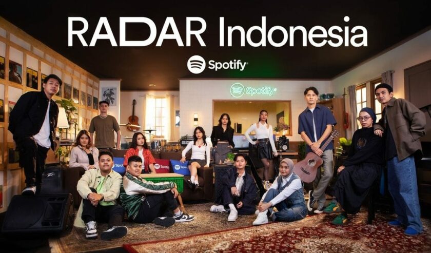 Poster resmi program RADAR Indonesia 2024 dari Spotify. Foto: Instagram Spotifiy Indonesia