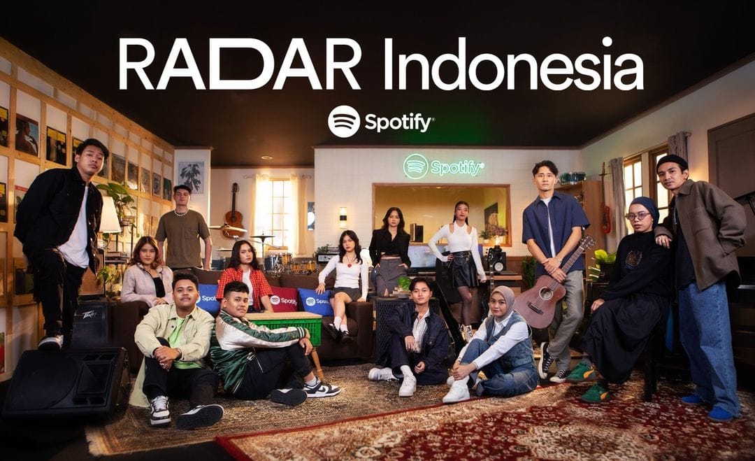 Poster resmi program RADAR Indonesia 2024 dari Spotify. Foto: Instagram Spotifiy Indonesia