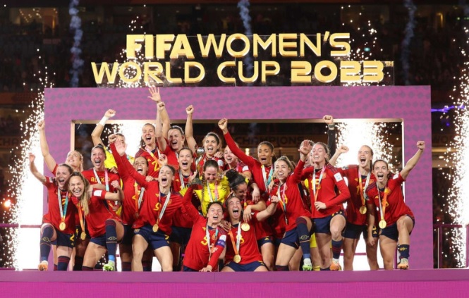 Timnas Putri Spanyol juara Piala Dunia Wanita 2023