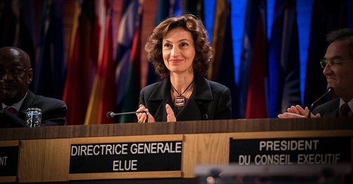Audrey Azoulay Direktur Jenderal UNESCO. Foto: Unesco