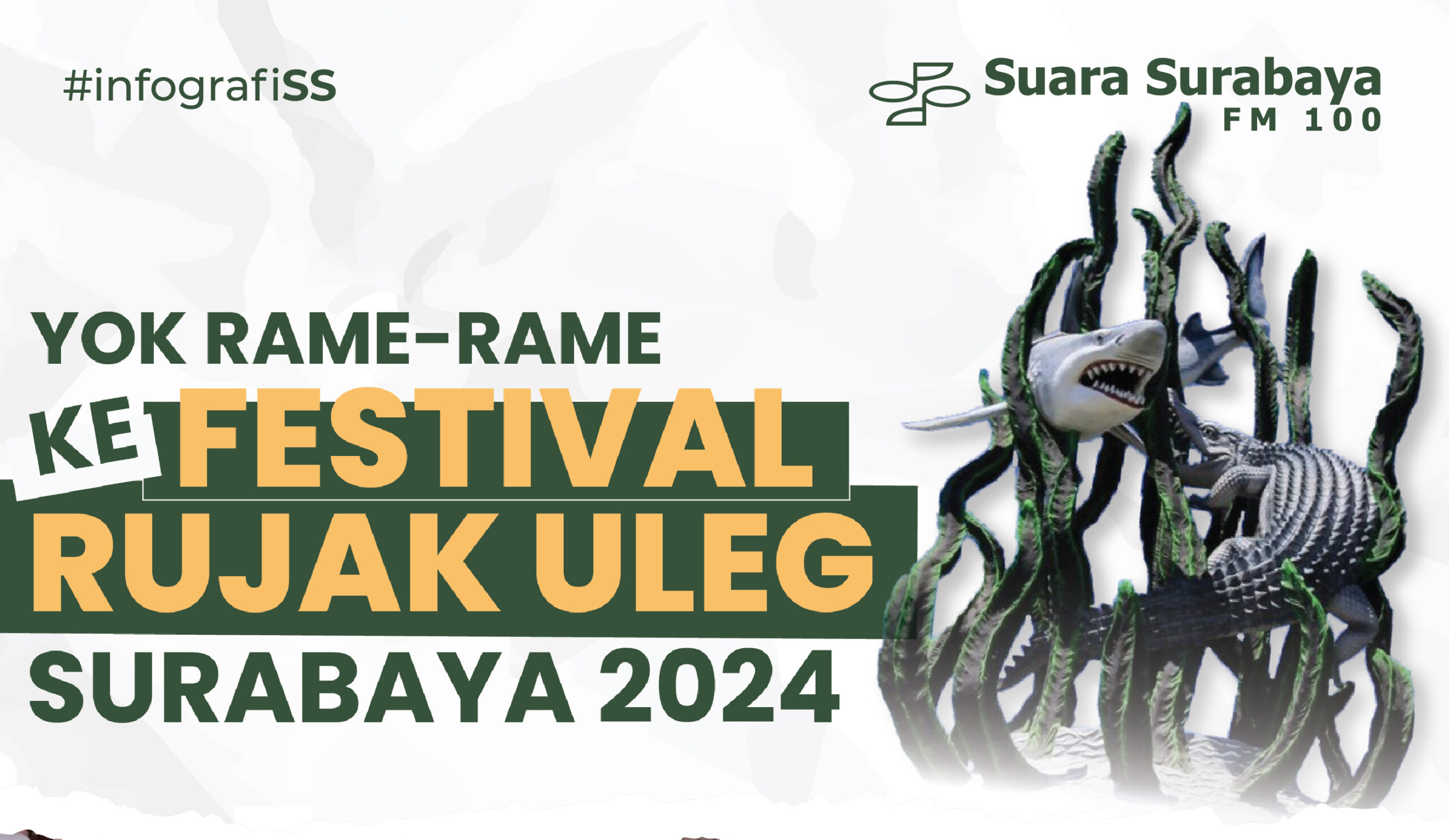 Yok Rame-Rame ke Festival Rujak Uleg Surabaya 2024