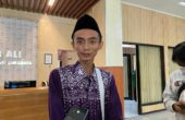 Mochammad Abdul Aziz (18 tahun) pelajar SMK asal Bojonegoro, Sabtu (11/5/2023). Foto: Meilita suarasurabaya.net