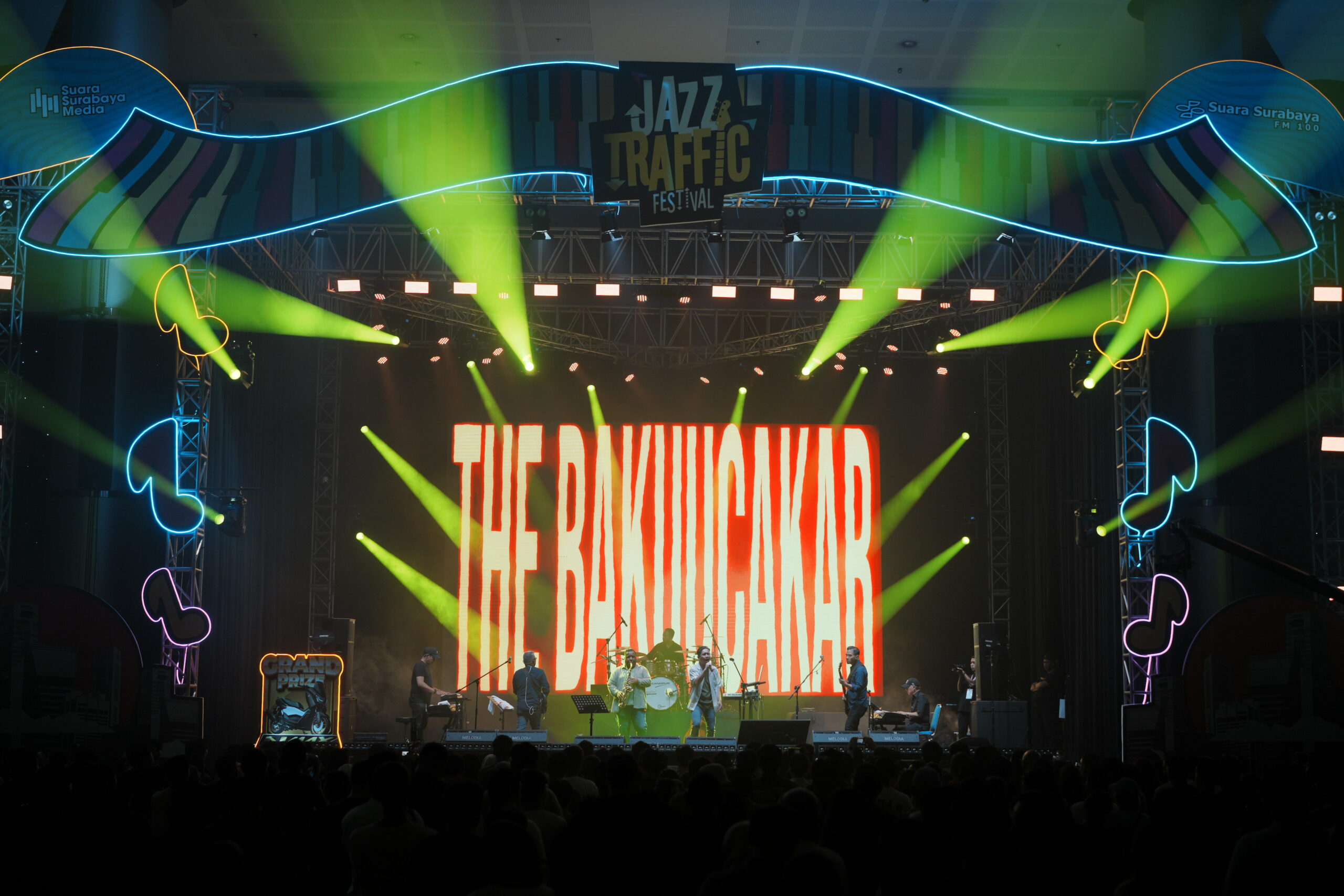 The Bakuucakar menjadi penutup di BRImo Stage Jazz Traffic Festival, Minggu (15/9/2024). Foto: Jazz Traffic Festival