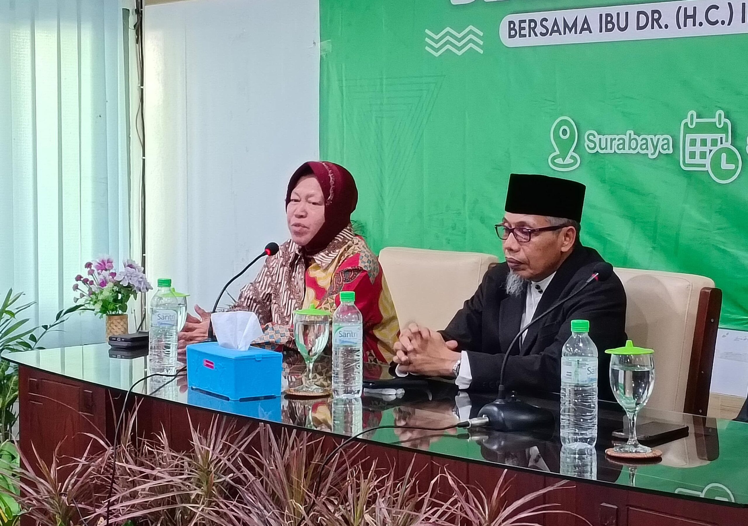 Risma Janji Akan Perkuat Pendidikan di Lingkup Pondok Pesantren