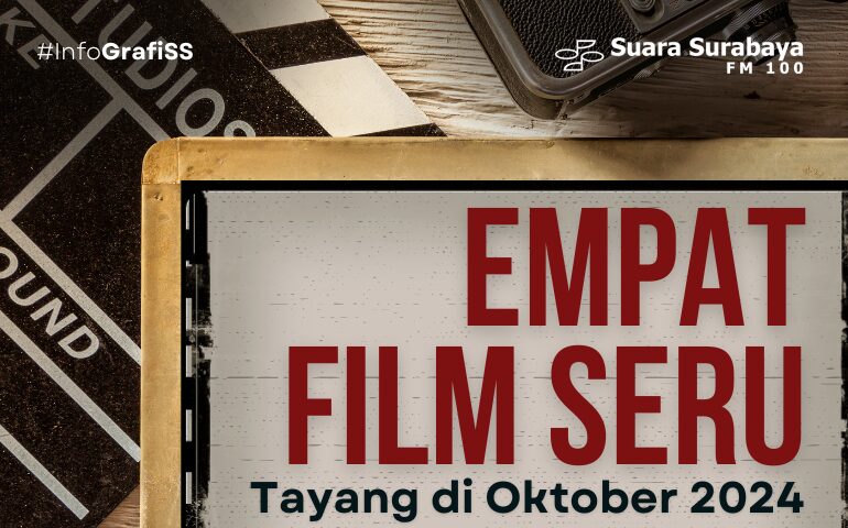 Empat Film Seru Tayang di Pertengahan dan Akhir Oktober 2024