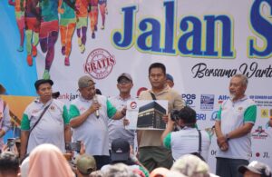 PWI Jatim Gelar Jalan Sehat Berhadiah Umroh dan Sediakan Cek Kesehatan Gratis