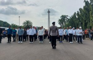 Gladi Kotor Pelantikan Kepala Daerah di Monas