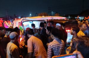 Korban Meninggal Dunia Longsor Cangar Tiba di Rumah Duka