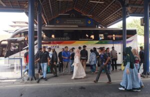 Arus Balik Lebaran di Terminal Purabaya
