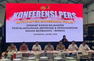 Ungkap Kasus Perdagangan Sianida Ilegal di Surabaya