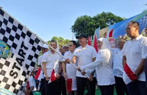 Jalan Sehat Sambut 1 Muharram di Masjid Al-Akbar Surabaya