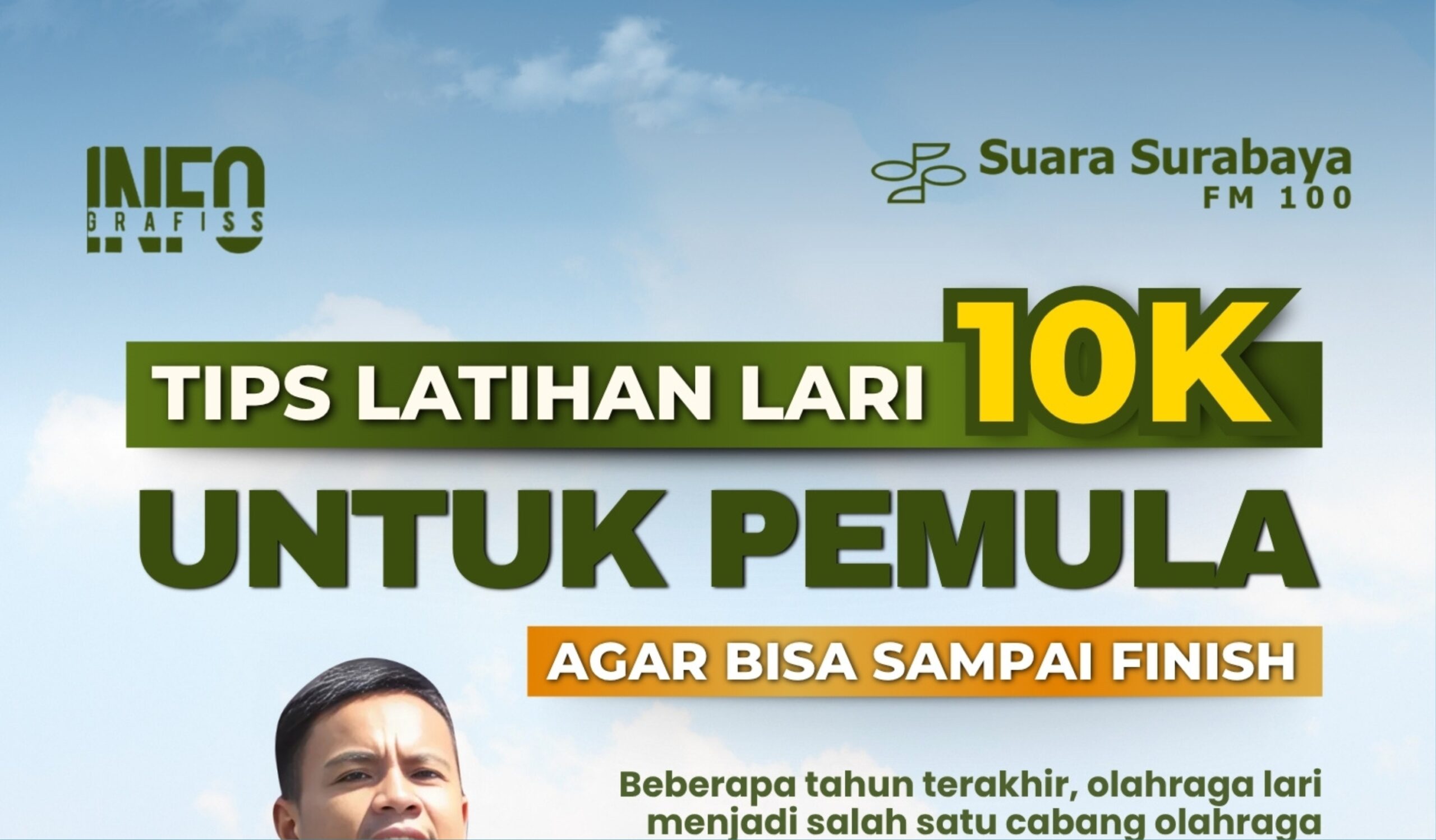Tips Latihan Lari 10K untuk Pemula agar Bisa Sampai Finish