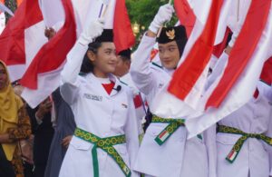 Pengukuhan Anggota Paskibraka Provinsi Jawa Timur