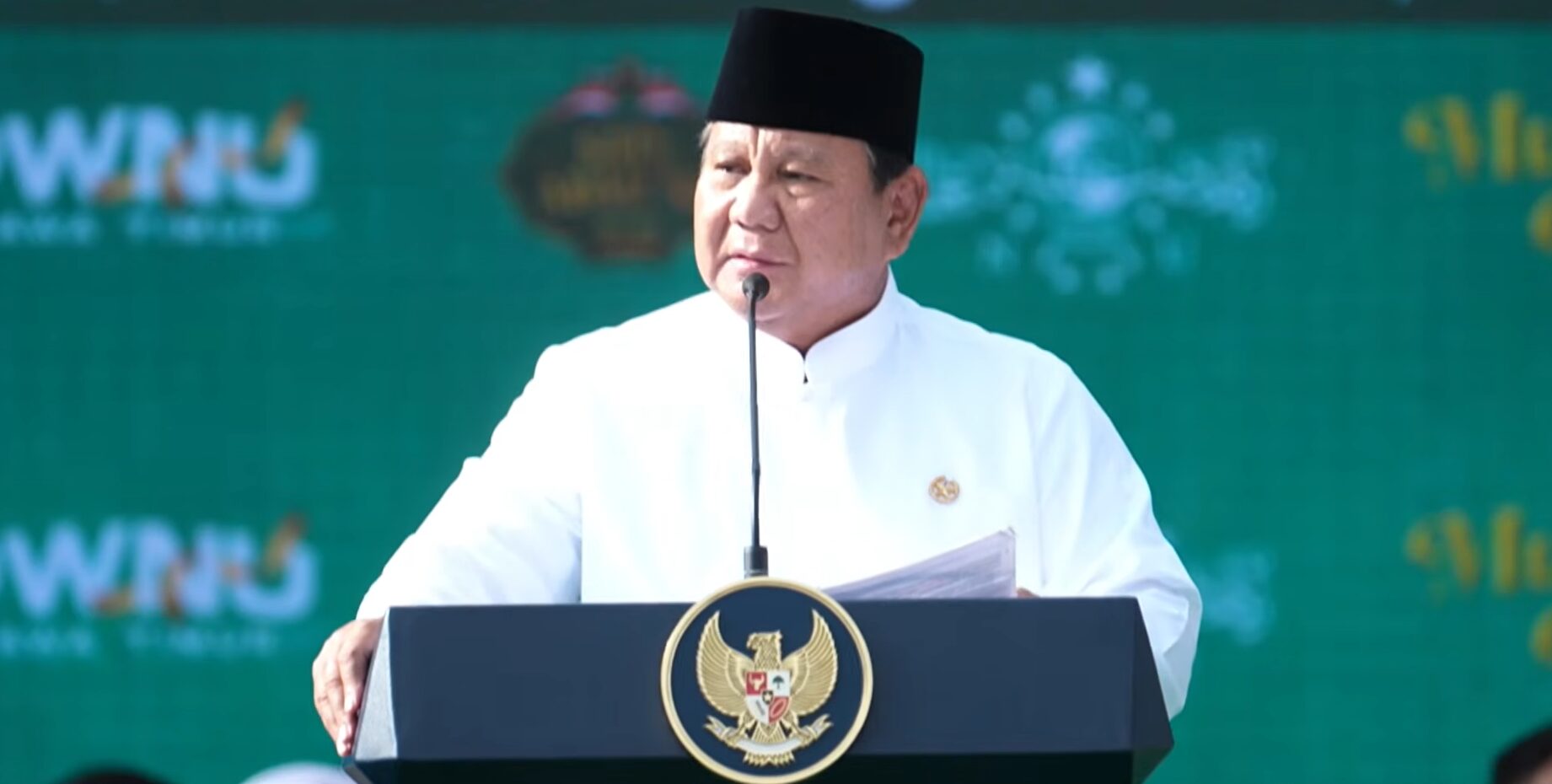 Prabowo Ucapkan Terima Kasih ke NU Jaga Perdamaian dan Stabilitas ...