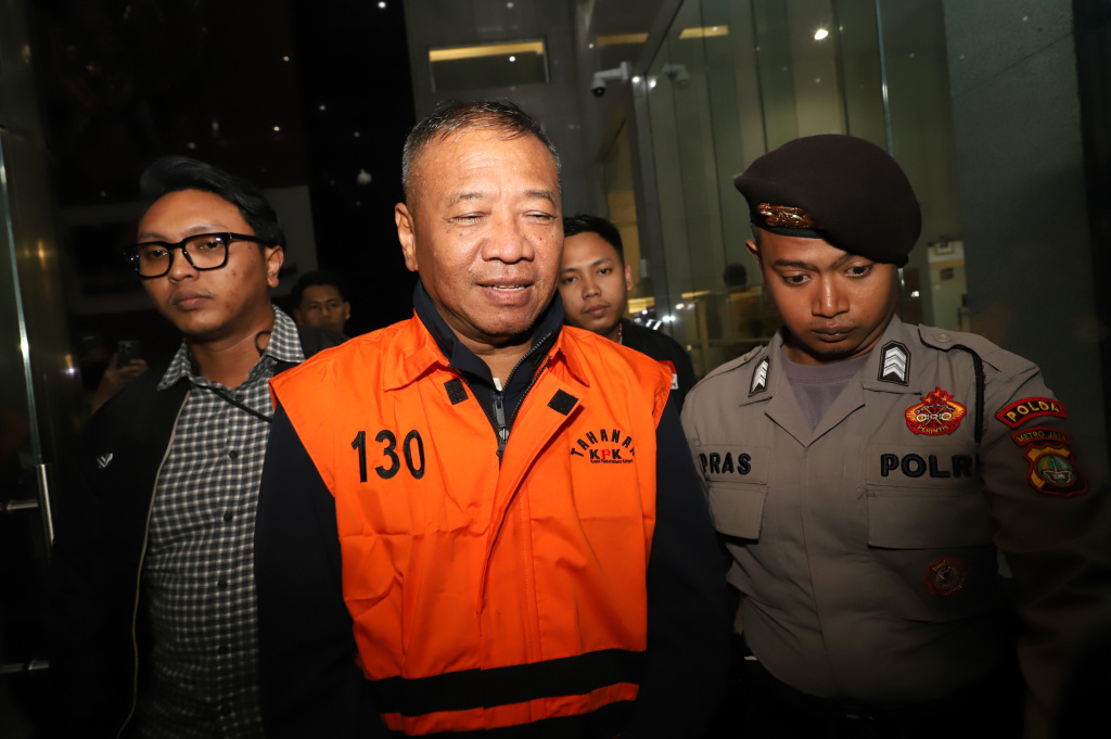 Gatut Sunu Bupati Tulungagung Nonaktif Bantah Tuduhan Pemerasan dan Gratifikasi
