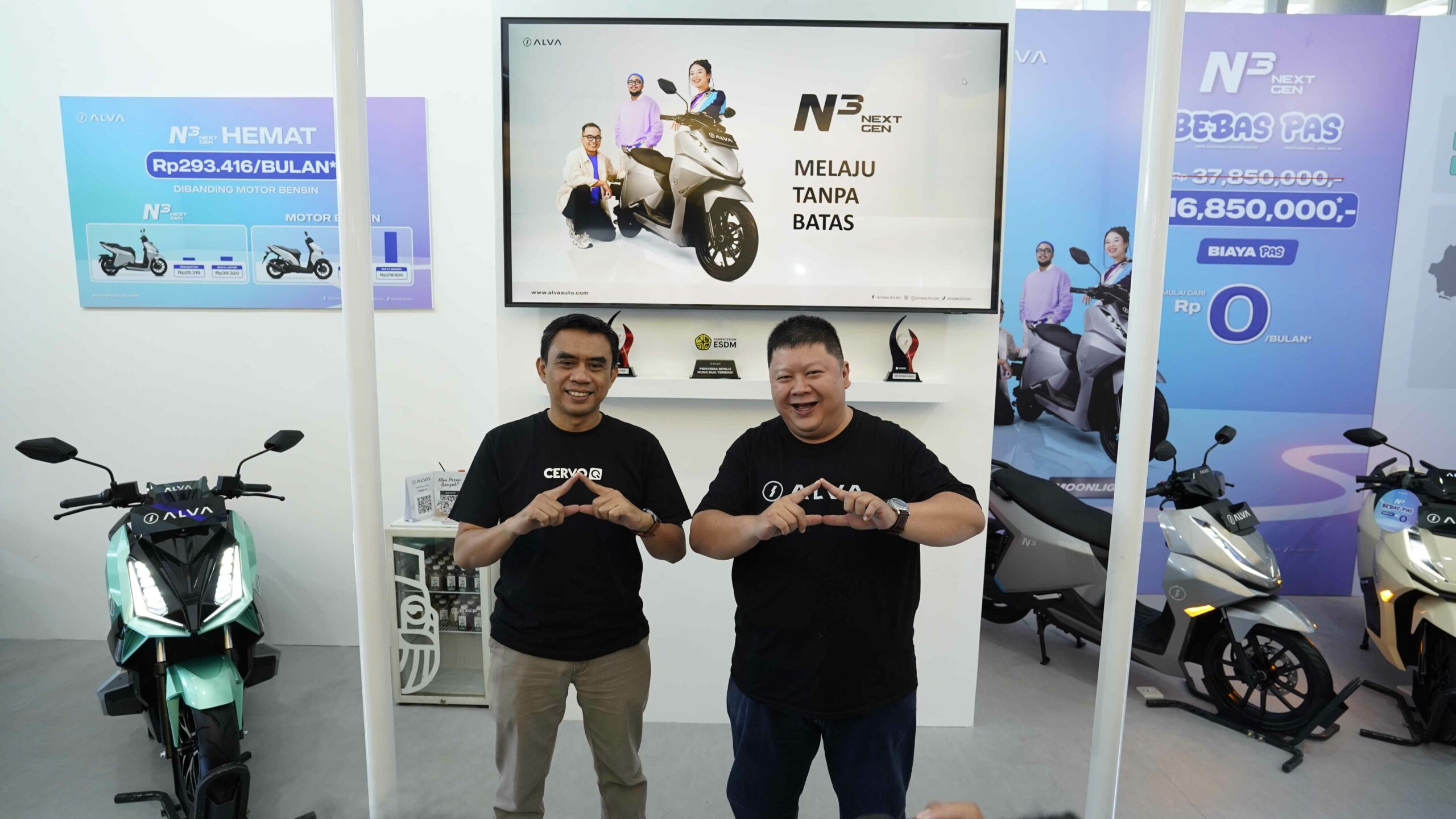 Sandy Kanan ALVA Kembali Hadir di IIMS Surabaya 2026, Perkuat Ekosistem Motor ...