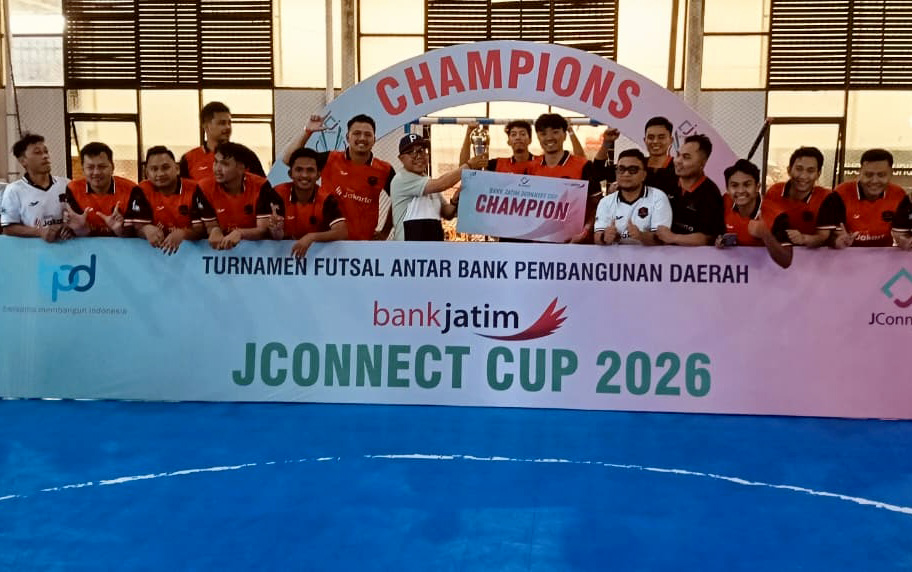 Turnamen Futsal JConnect Cup 2026 Jadi Ajang Perekat Kerja Sama Antar-Bank Pembangunan Daerah