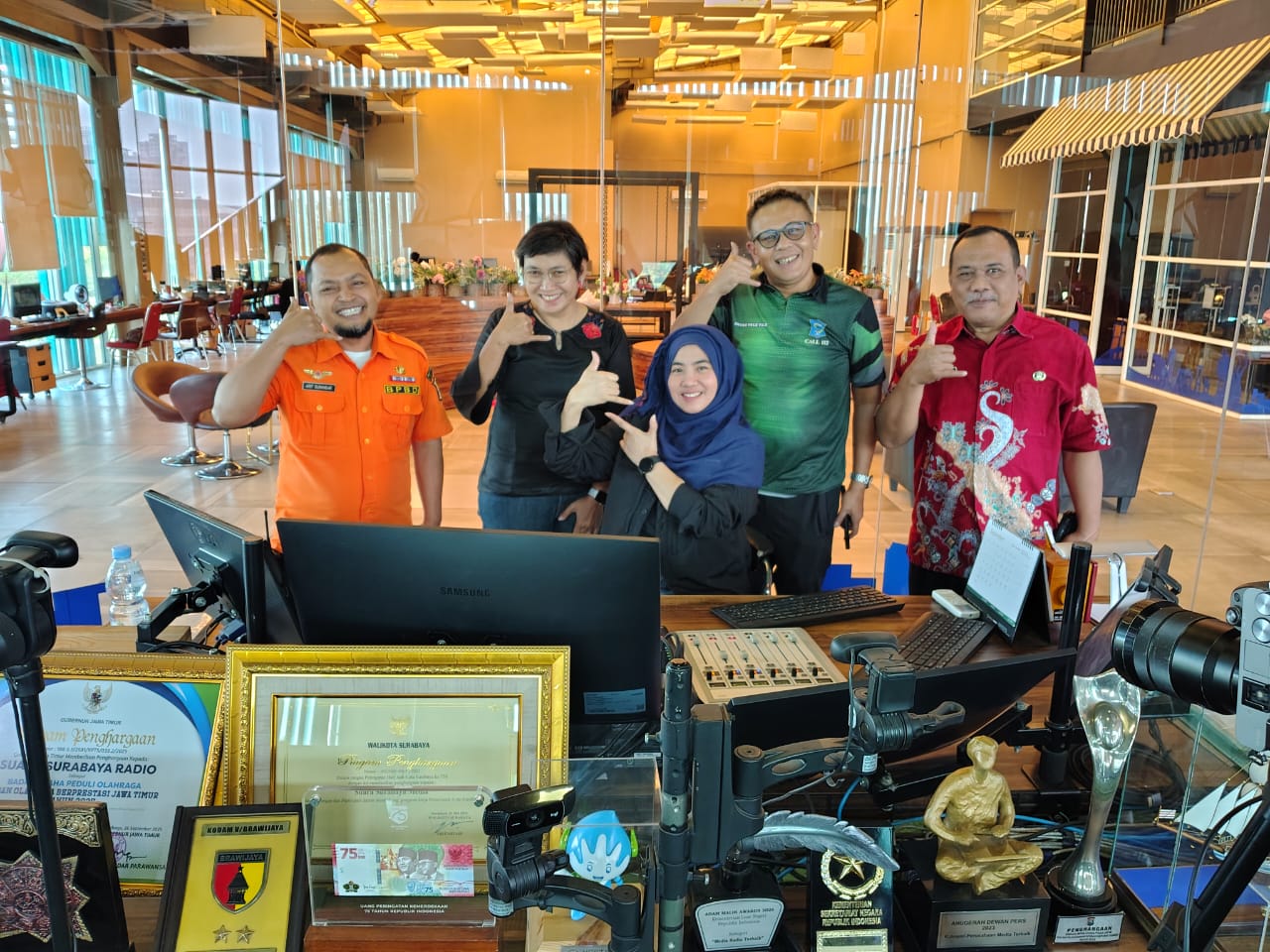 Laporan Pendengar Suara Surabaya Buat Respons Darurat Command Center 112 Makin Cepat