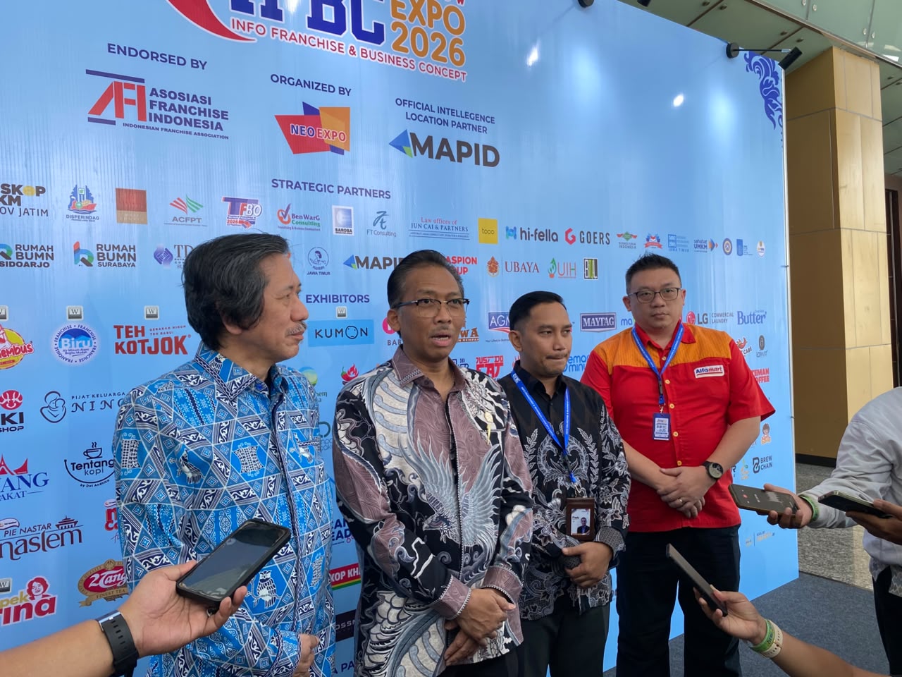 IFBC 2026 di Surabaya, Pemerintah Dorong Waralaba Jadi Jalan UMKM Naik Kelas