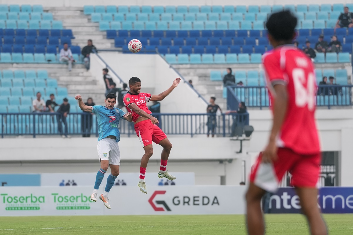 De Red FC Selamat dari Kekalahan, Tahan Imbang Persela Lamongan 2-2 di Surajaya