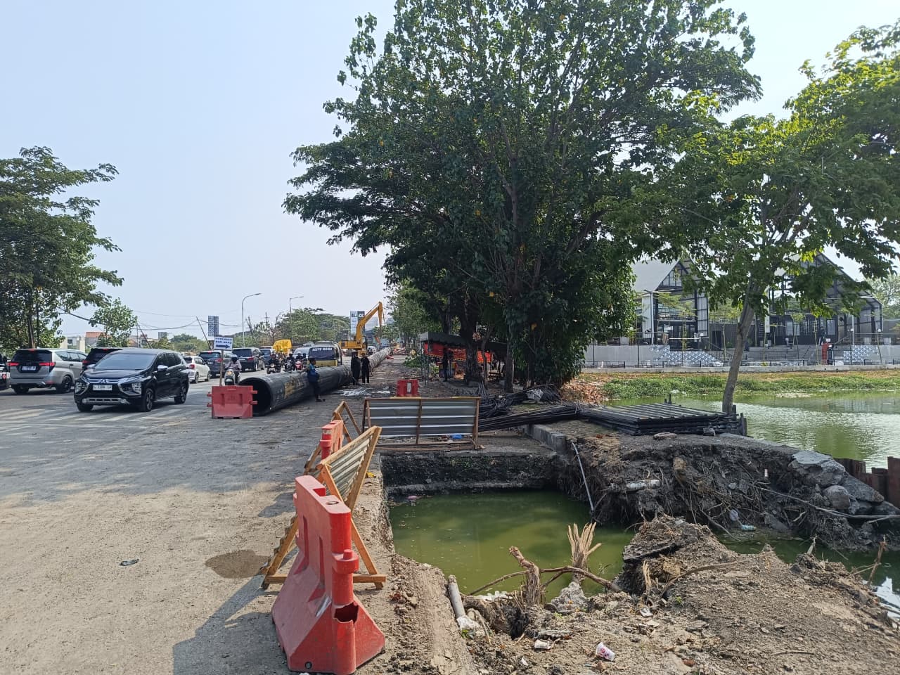 Antisipasi Banjir Jelang Musim Hujan, Proyek Drainase Babatan Surabaya Ditarget Tuntas 11 November