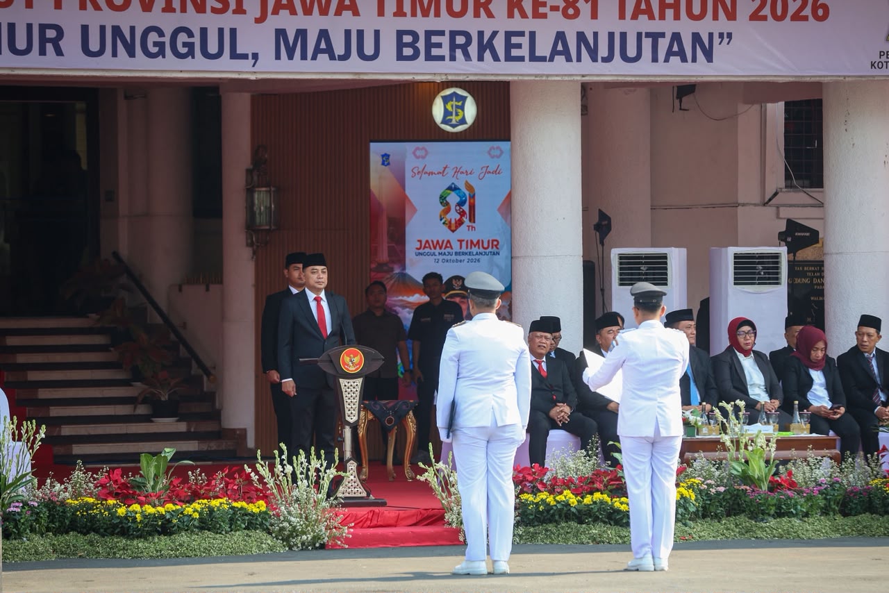 Hari Jadi ke-81 Provinsi Jawa Timur, Pemkot Surabaya Komitmen Perkuat Sinergi