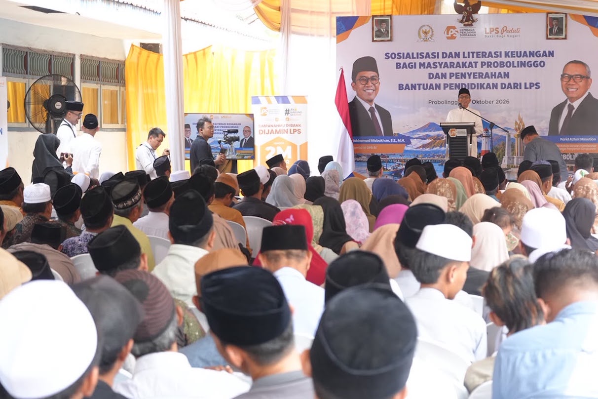 Gandeng LPS, Misbakhun Dorong Santri Probolinggo Cakap Kelola Keuangan dan Salurkan Bantuan Pendidikan