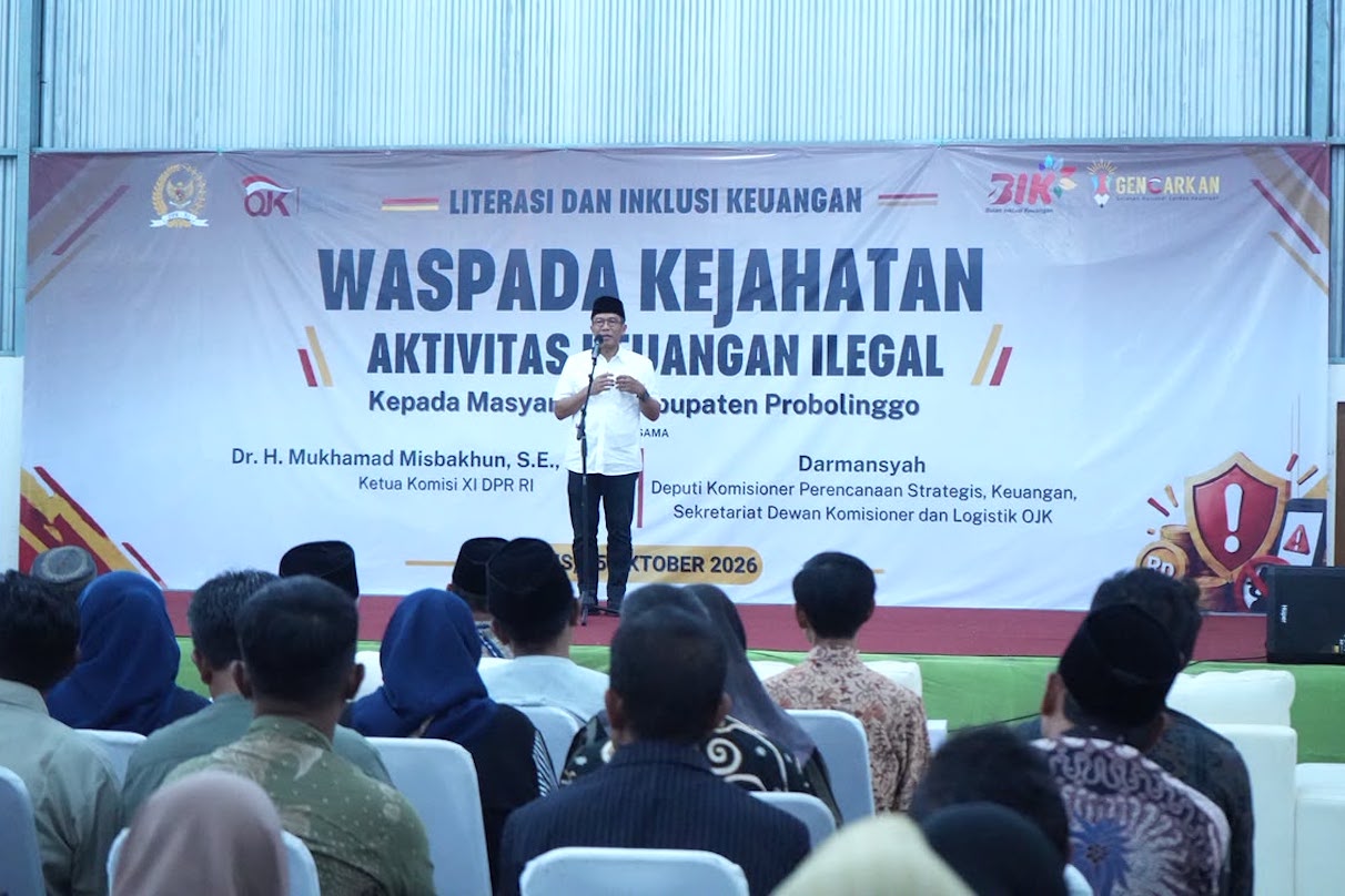 Misbakhun Ingatkan Warga Probolinggo Waspada Investasi Bodong dan Kebocoran Data Pribadi