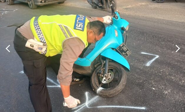 Kecelakaan di Raya Trosobo Sidoarjo, Satu Orang Meninggal Dunia