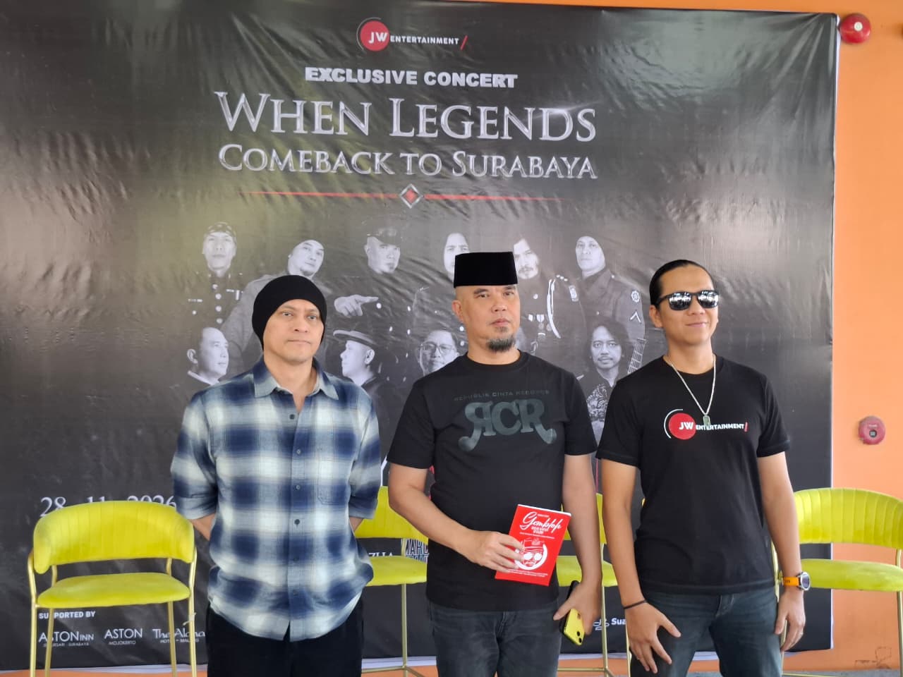 Konser ‘When Legends Comeback to Surabaya’, Bakal Tampilkan Musisi Lokal Surabaya