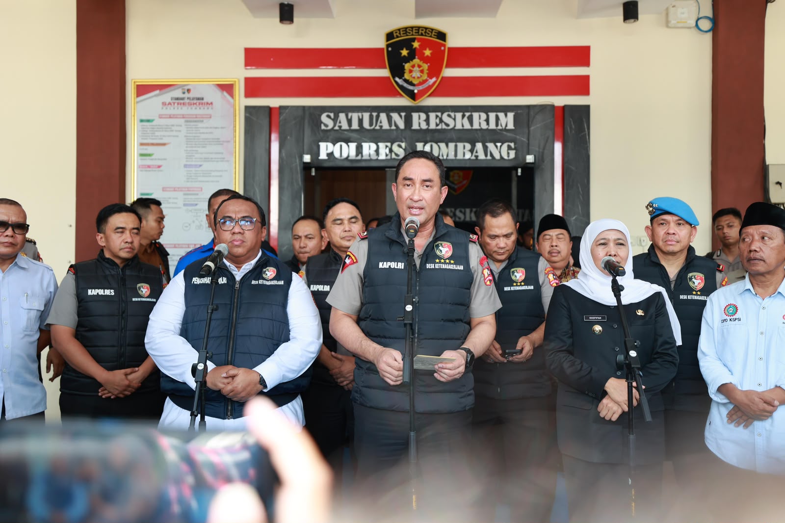Kapolri Resmikan Desk Ketenagakerjaan, Perkuat Koordinasi Penyelesaian Masalah Pekerja